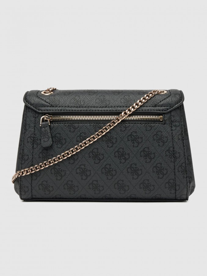 Bolsos de Hombro Mujer Negro Guess