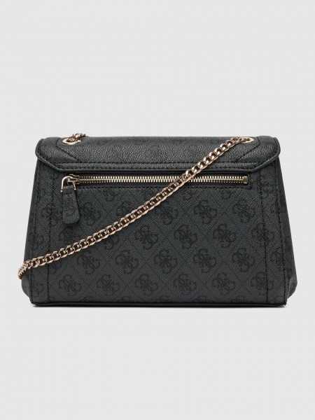 Bolsos de Hombro Mujer Negro Guess Bolsos de Hombro Mujer Negro Guess