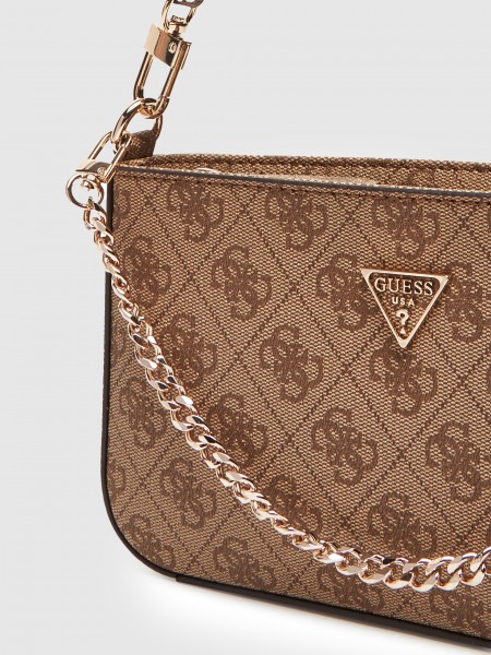 Shoulder Bags Woman Brown Guess