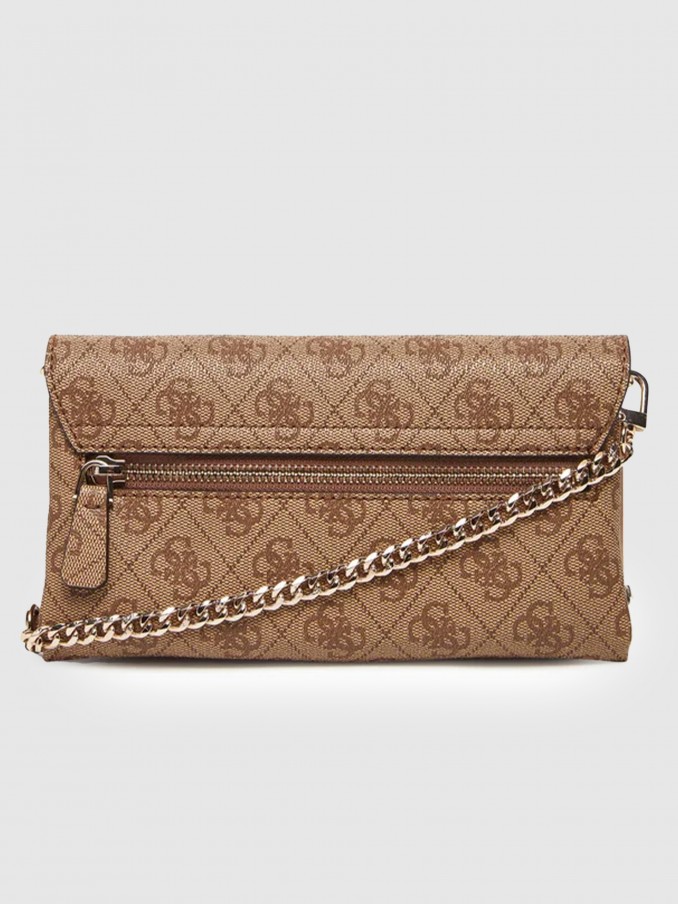 Bolsos de Hombro Mujer Marrn Guess