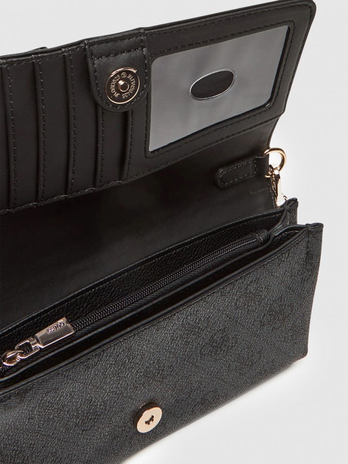 Bolsos de Hombro Mujer Negro Guess