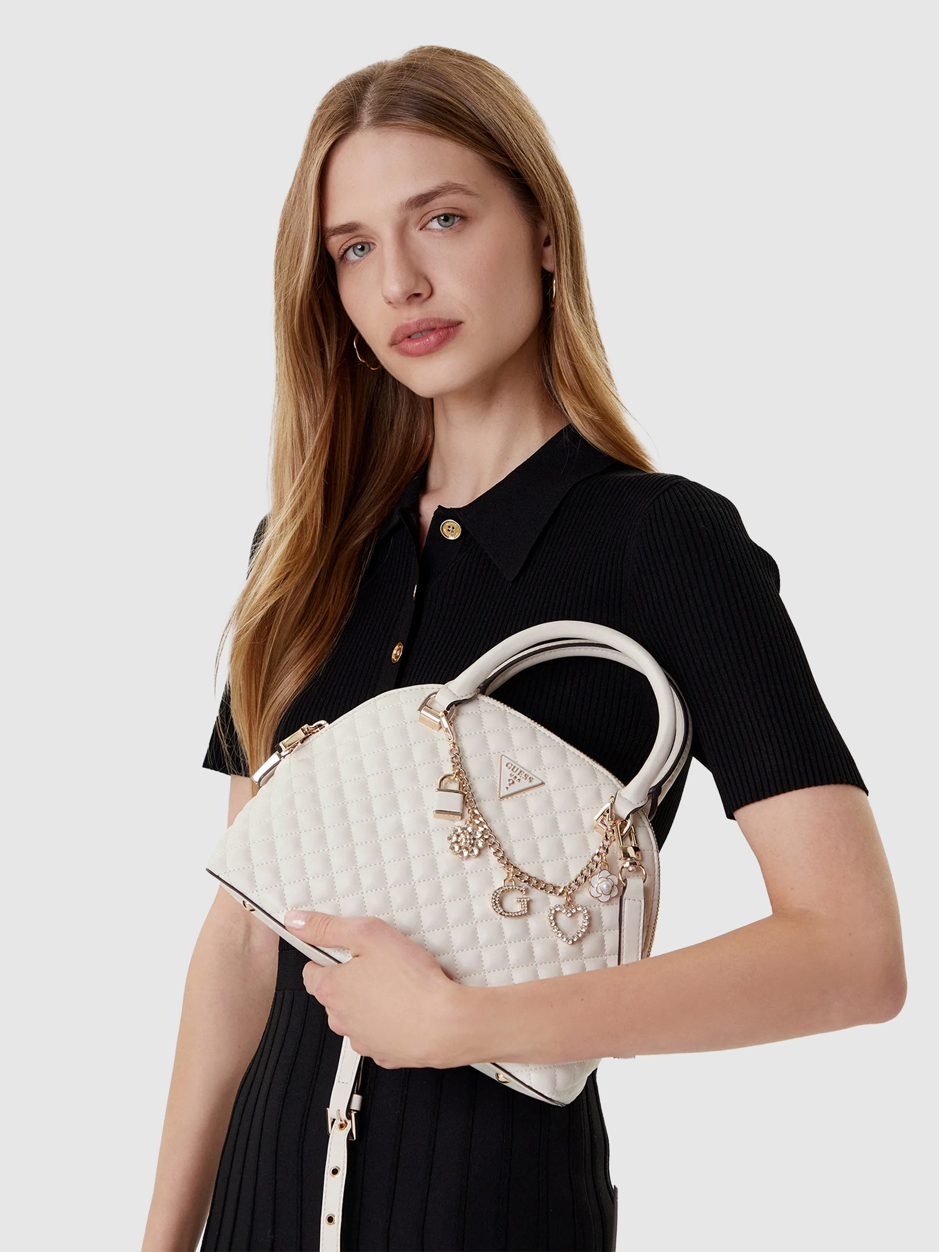 Handbag Woman White Guess