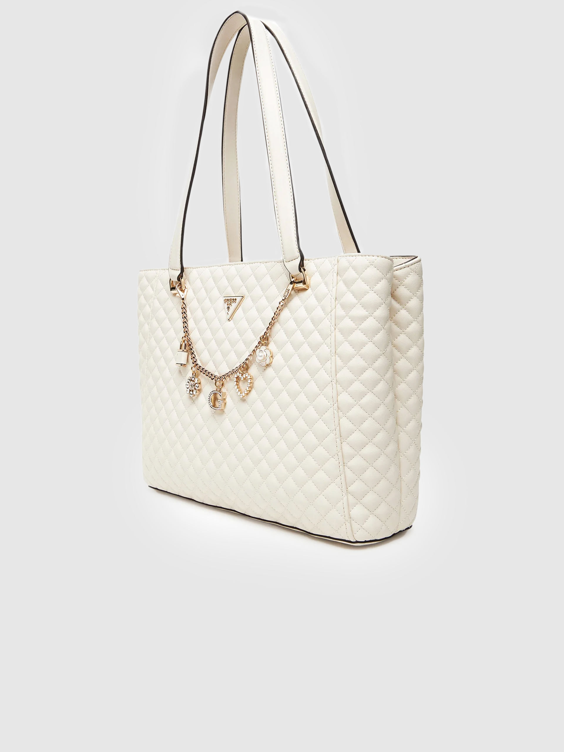Bolsos de Mano Mujer Blanco Guess