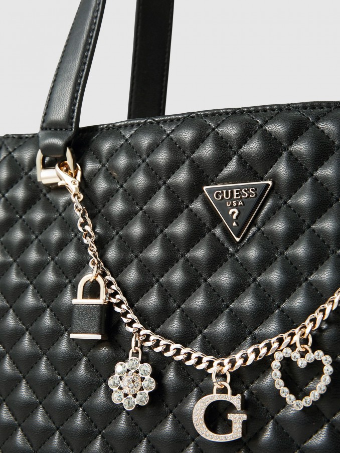 Tote Bags Woman Black Guess