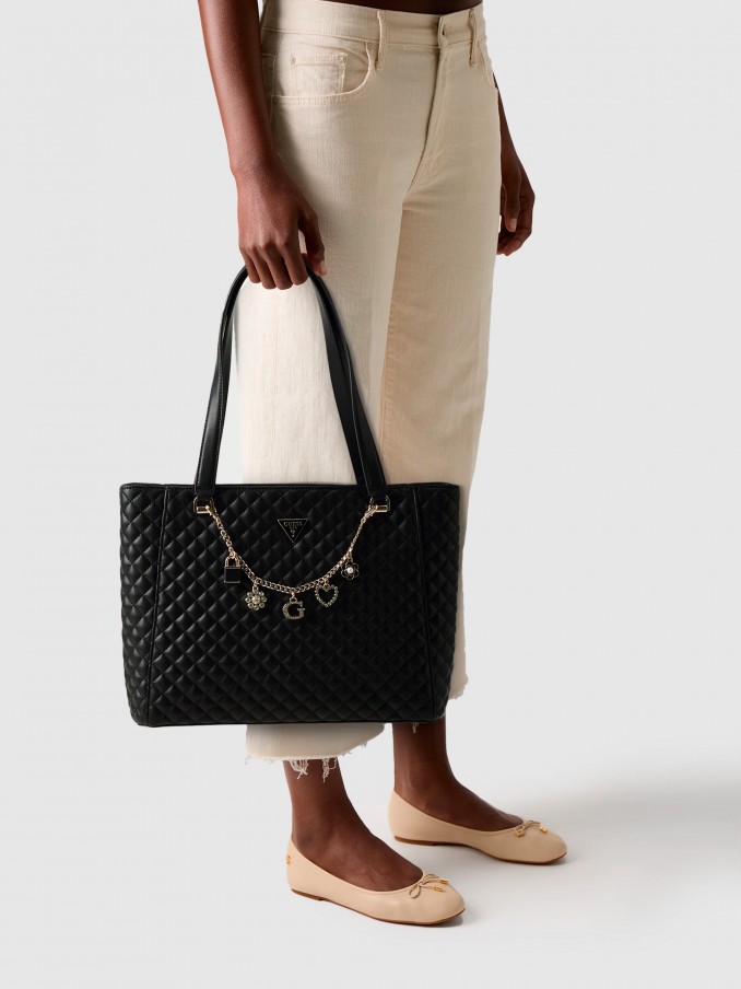 Tote Bags Woman Black Guess