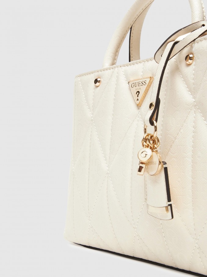 Tote Bags Woman Cream Guess