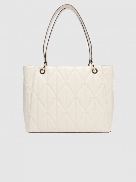 Tote Bags Woman Cream Guess