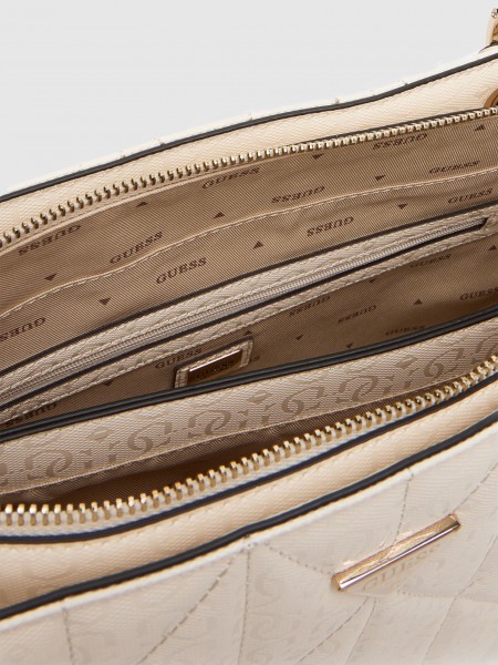 Tote Bags Woman Cream Guess