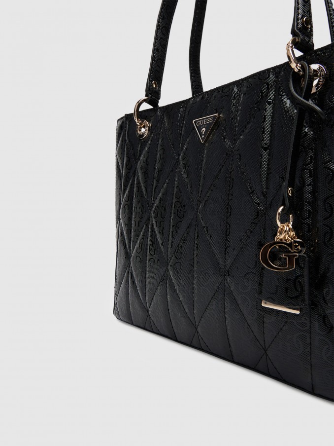 Bolsos de Mano Mujer Negro Guess