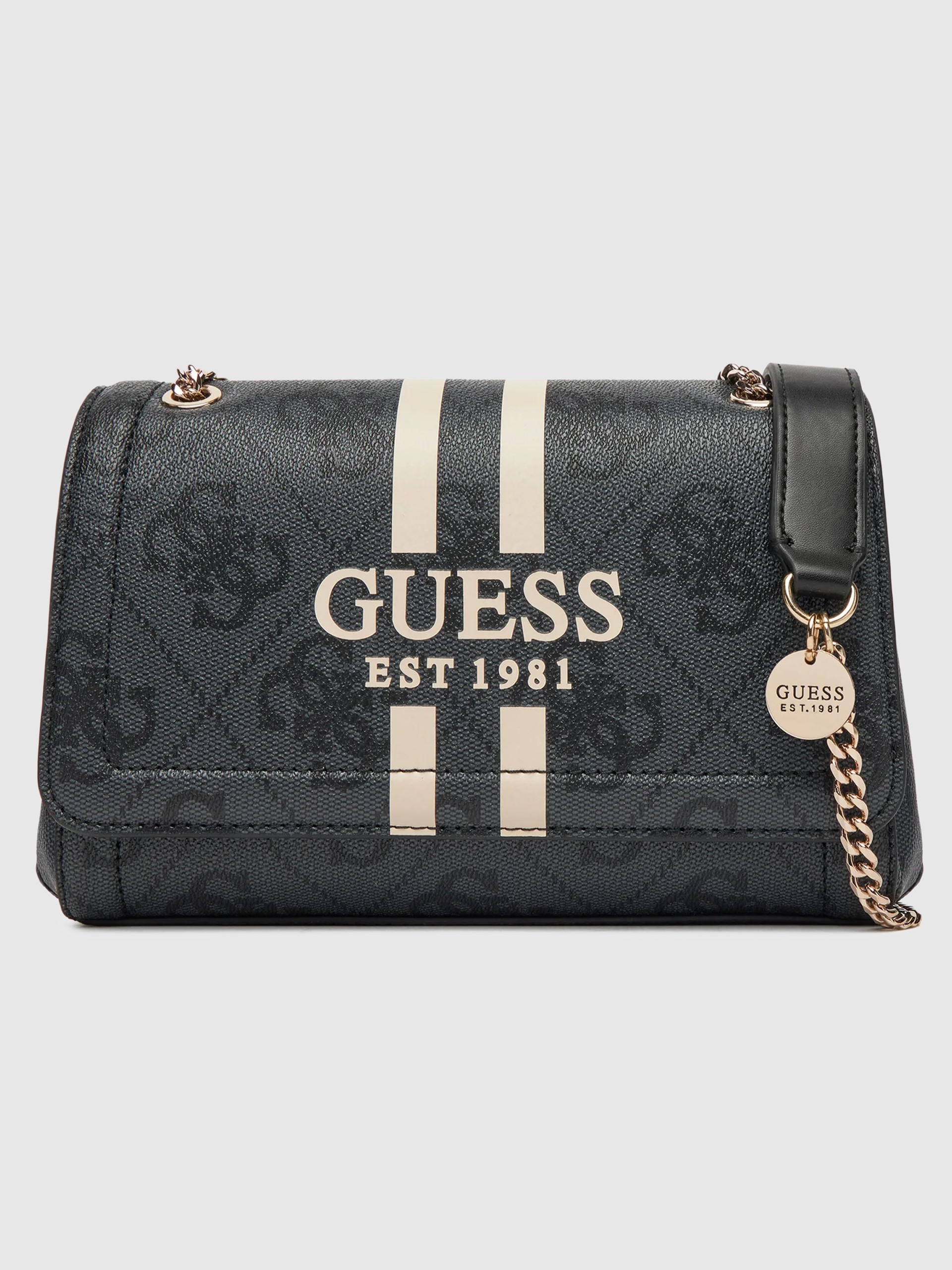 Bolsos de Hombro Mujer Negro Guess