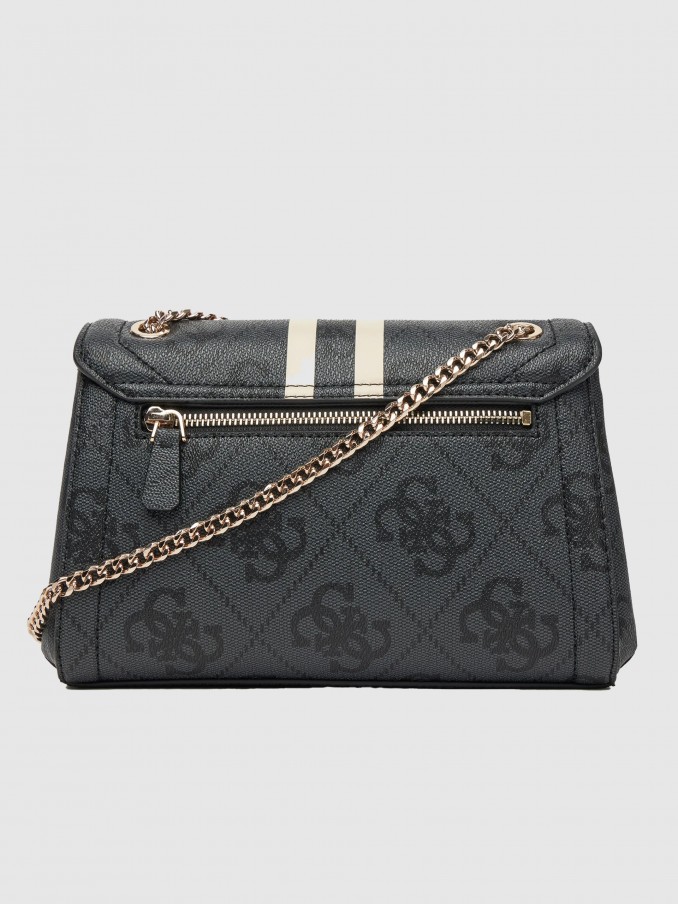 Bolsos de Hombro Mujer Negro Guess