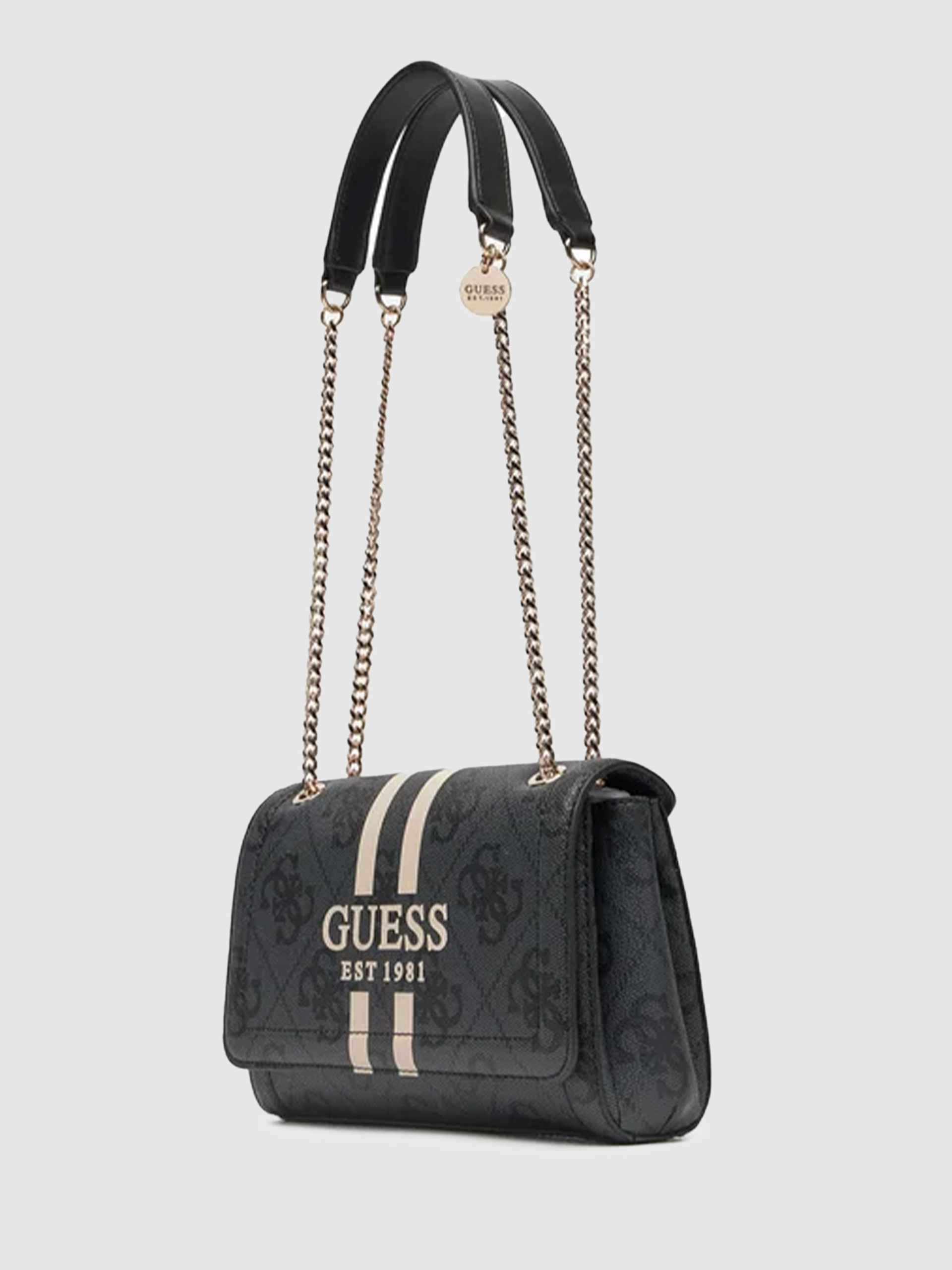 Bolsos de Hombro Mujer Negro Guess