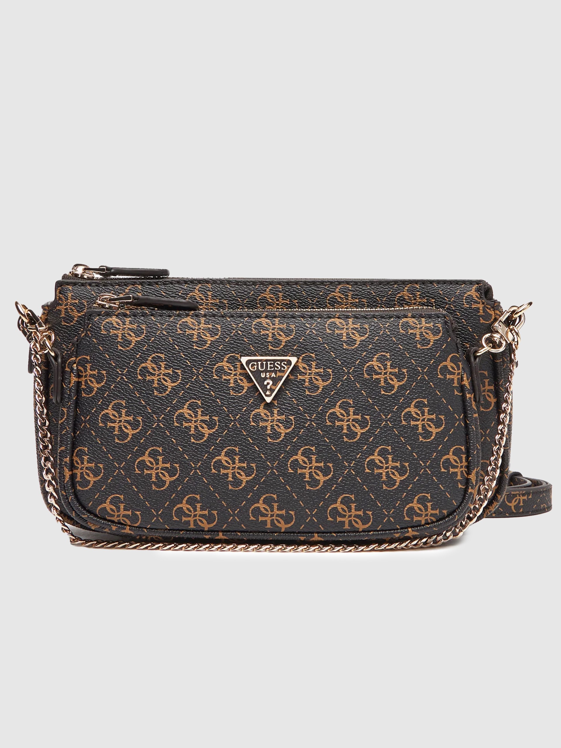 Shoulder Bags Woman (Black W / Brown Guess