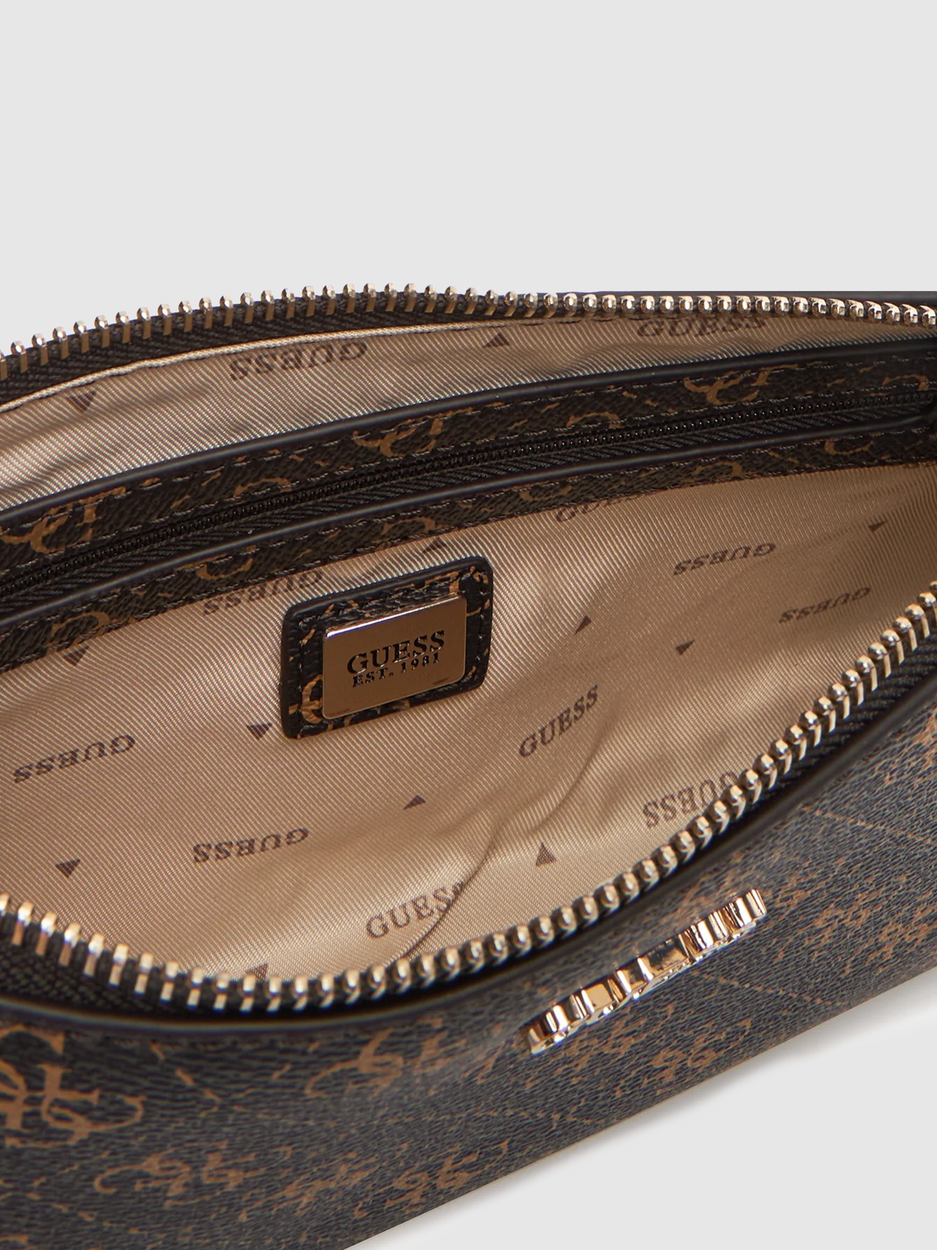 Shoulder Bags Woman (Black W / Brown Guess