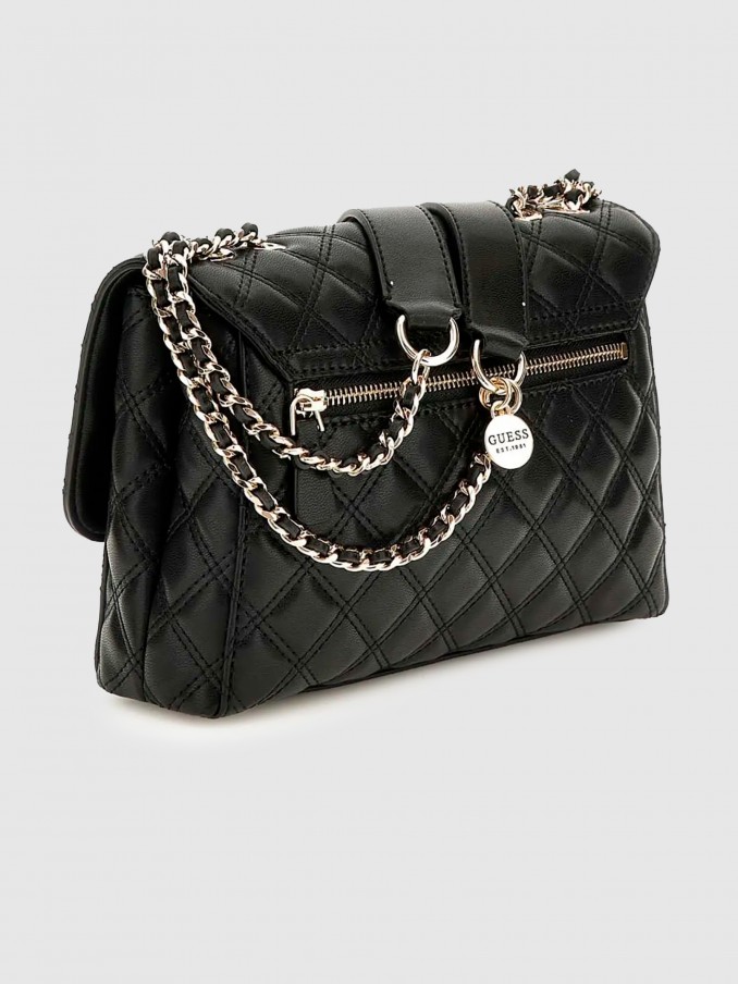 Bolsos de Hombro Mujer Negro Guess