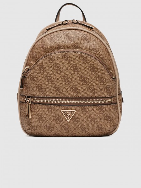 Mochila Mujer Beige Guess