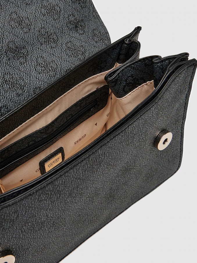 Bolsos de Hombro Mujer Negro Guess