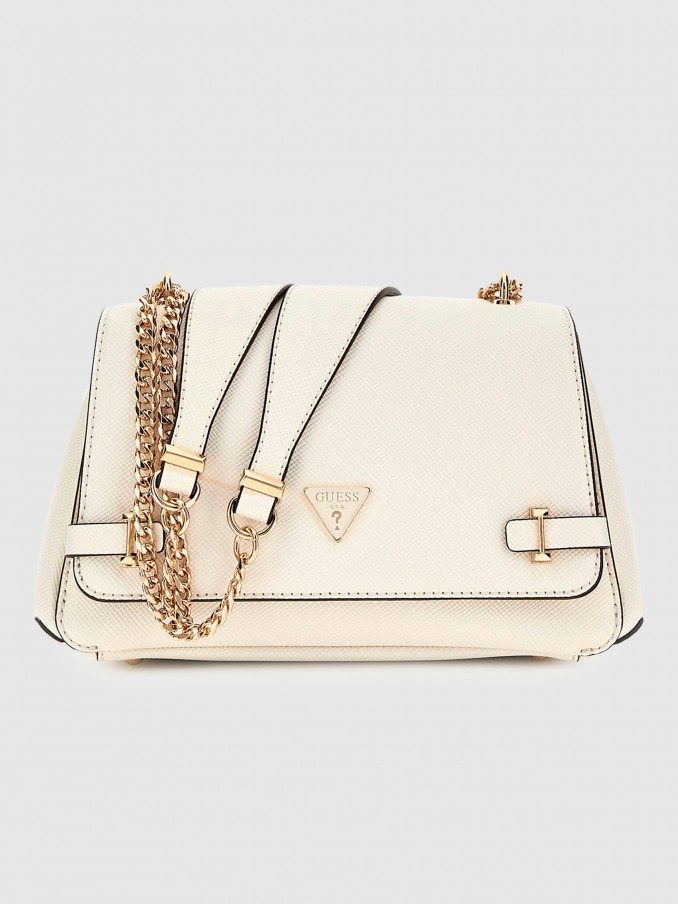 Shoulder Bags Woman Cream Guess