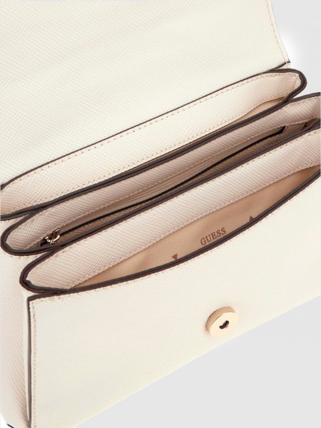 Shoulder Bags Woman Cream Guess Shoulder Bags Woman Cream Guess