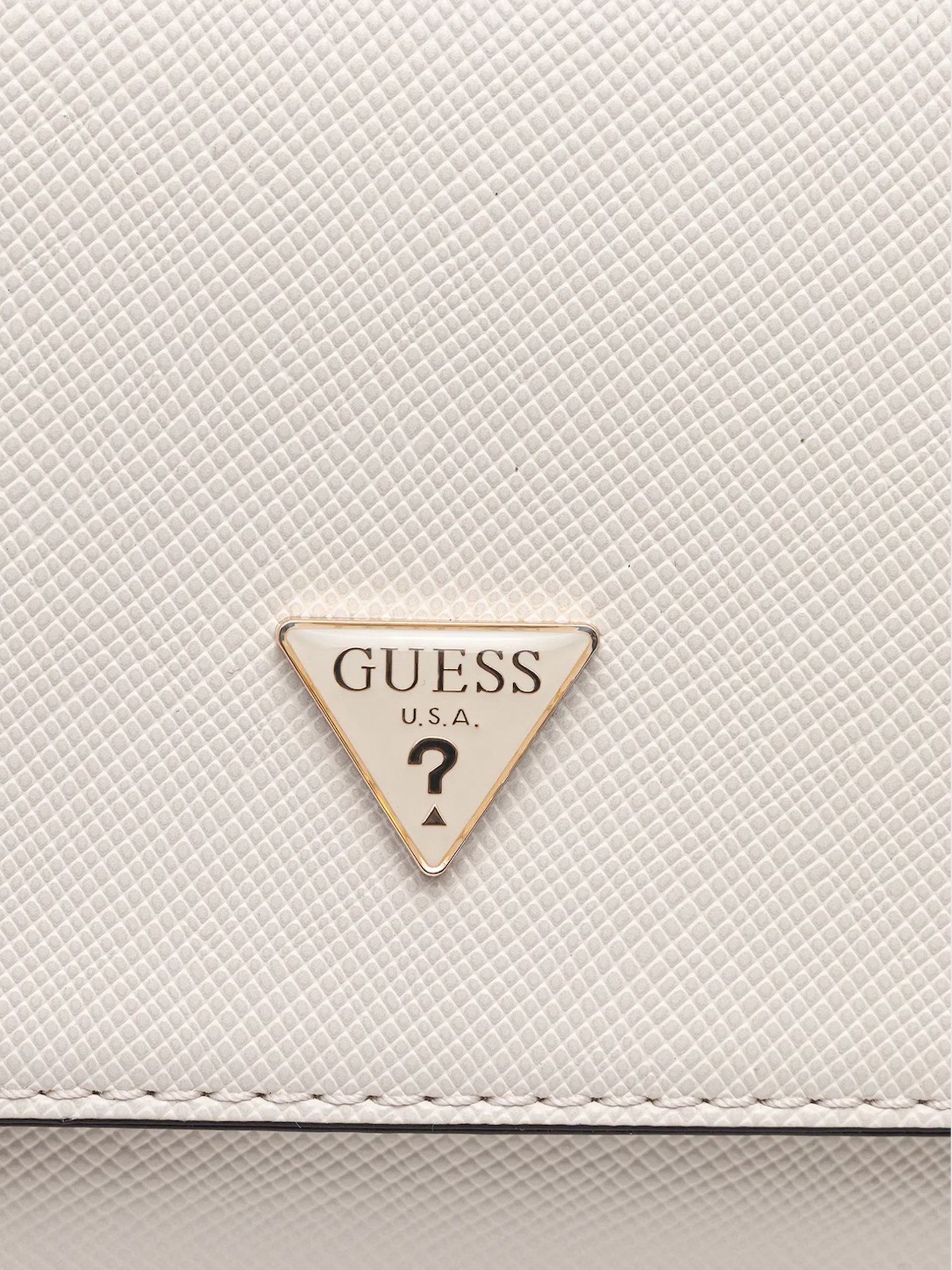 Bolsos de Hombro Mujer Crema Guess