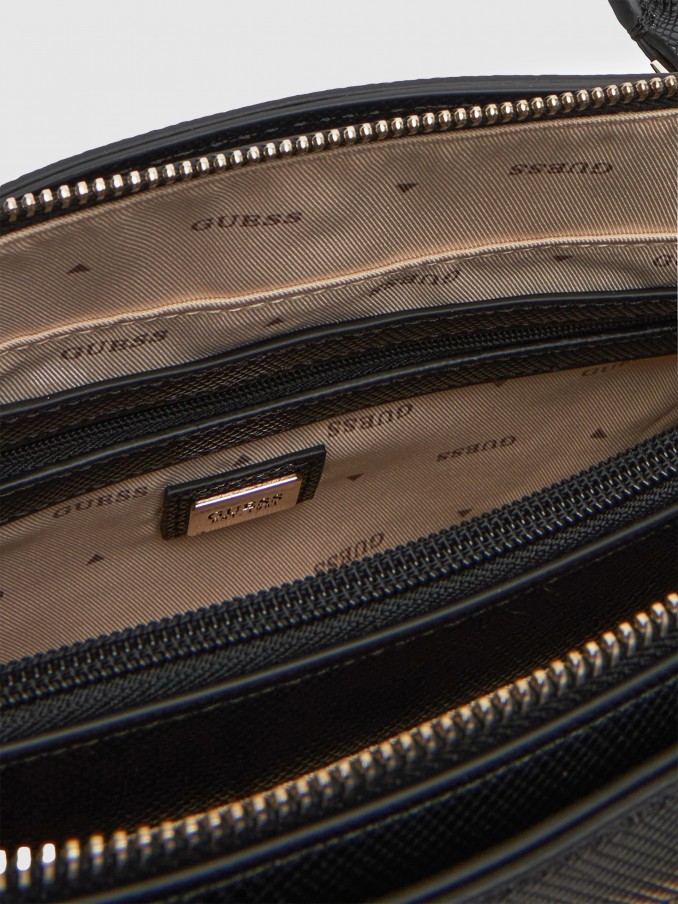 Bolso Mujer Negro Guess
