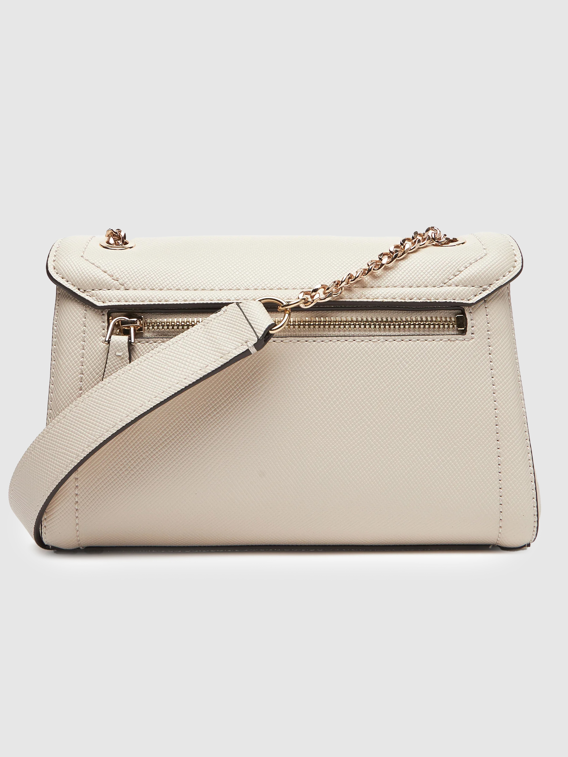 Bolsos de Hombro Mujer Crema Guess