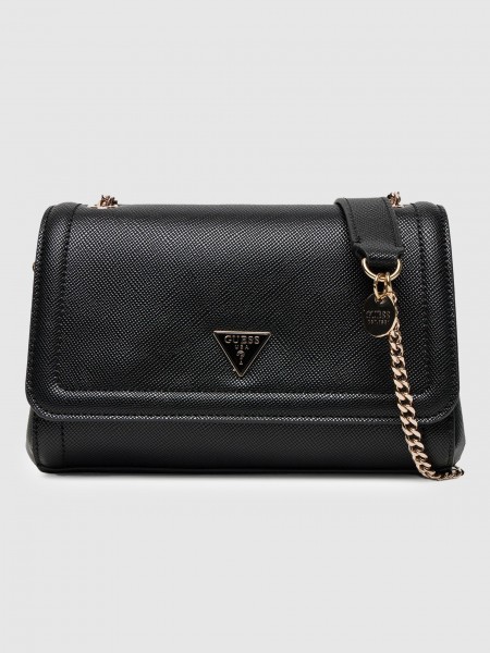Bolsos de Hombro Mujer Negro Guess