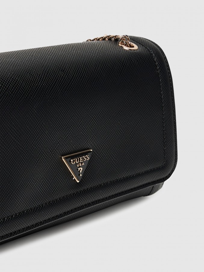 Bolsos de Hombro Mujer Negro Guess