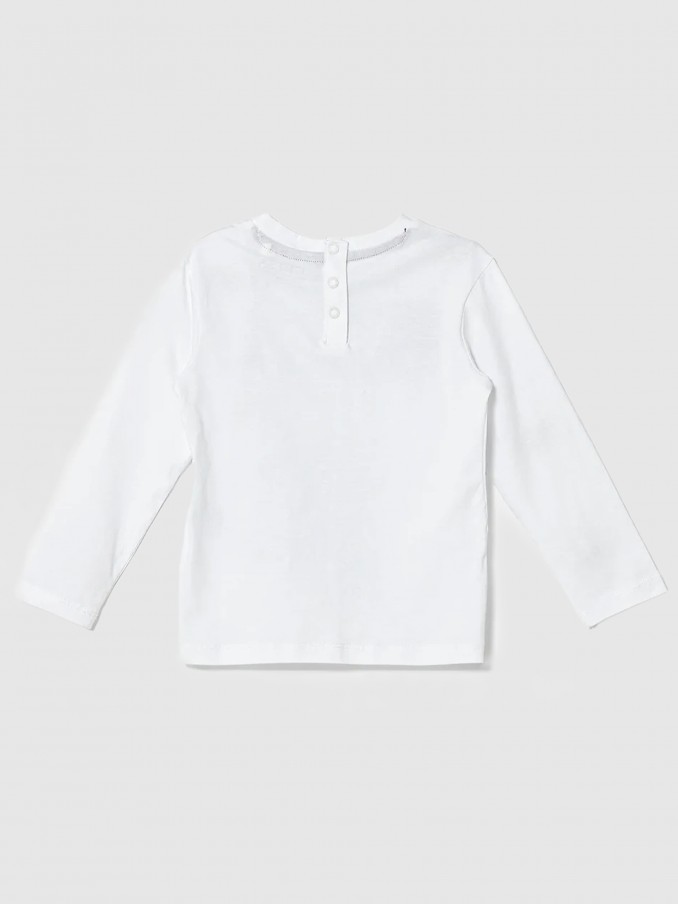 Sueter Bebe Nio Blanco Guess