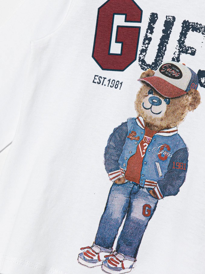 Pullover Baby Boy White Guess