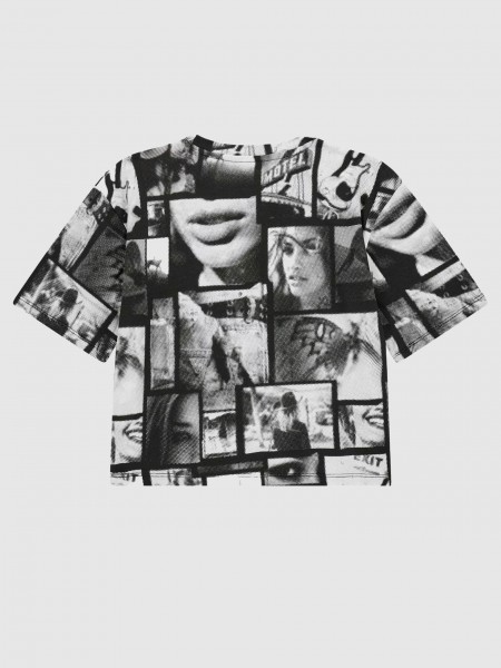 T-Shirt Girl Black Guess
