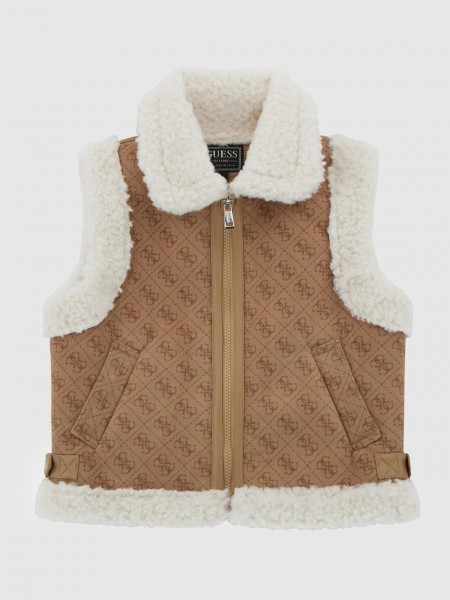 Jacket Girl Brown Guess