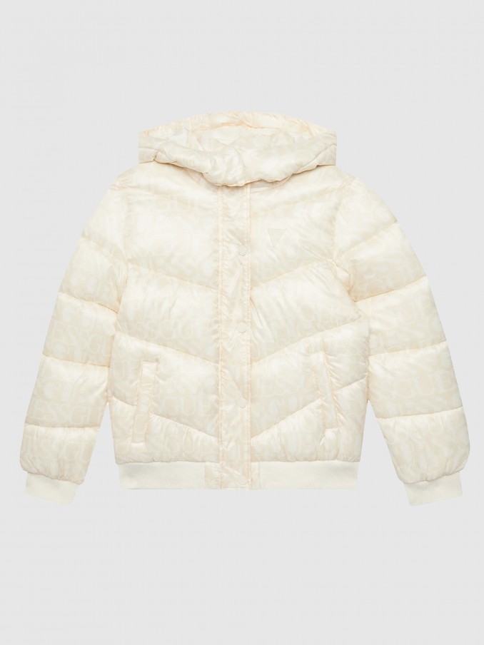 Chaqueta Niña Beige Guess