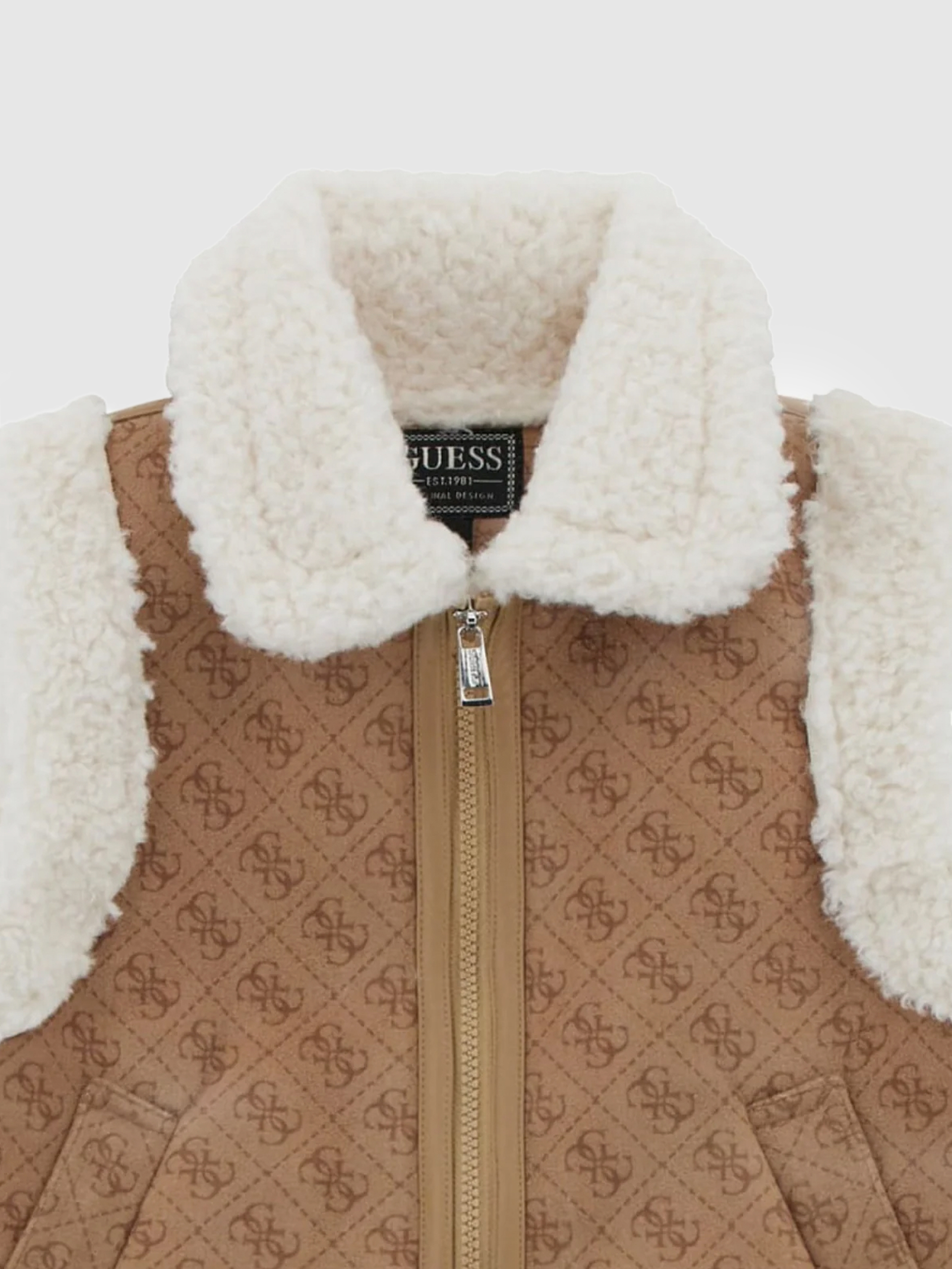 Chaqueta Niña Marrón Guess