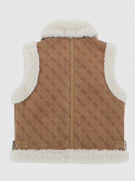 Jacket Girl Brown Guess