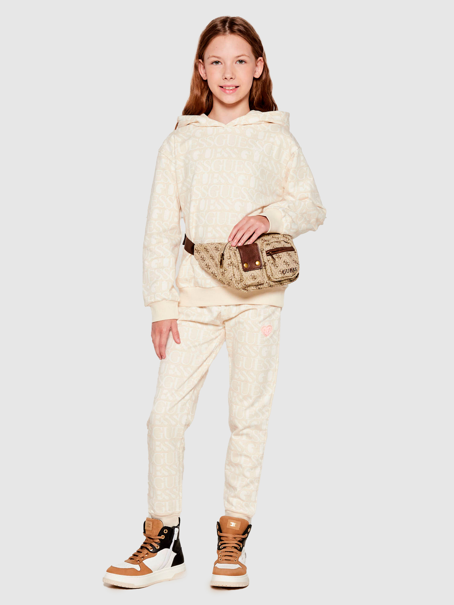 Jersey Niña Beige Guess