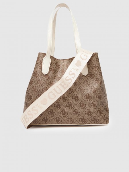 Bolsos Nia Marrn Guess