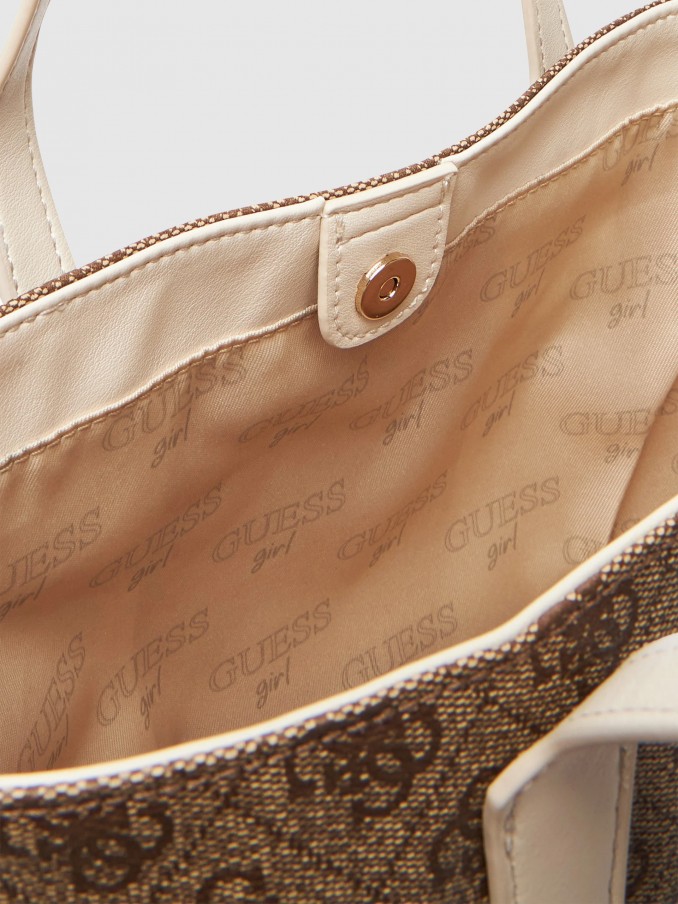 Bolsos Nia Marrn Guess