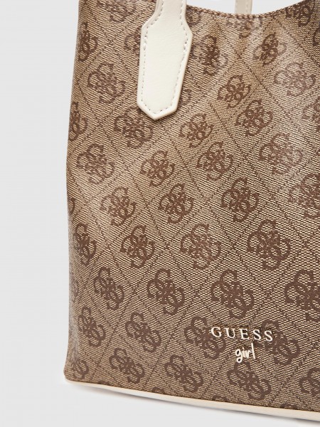 Bolsos Nia Marrn Guess