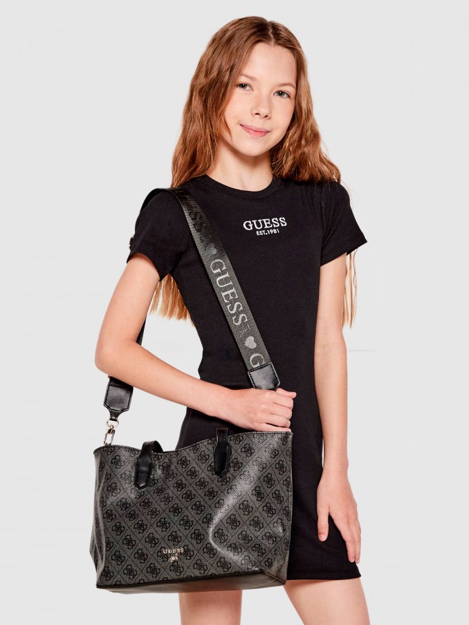 Bolsos Nia Negro Guess
