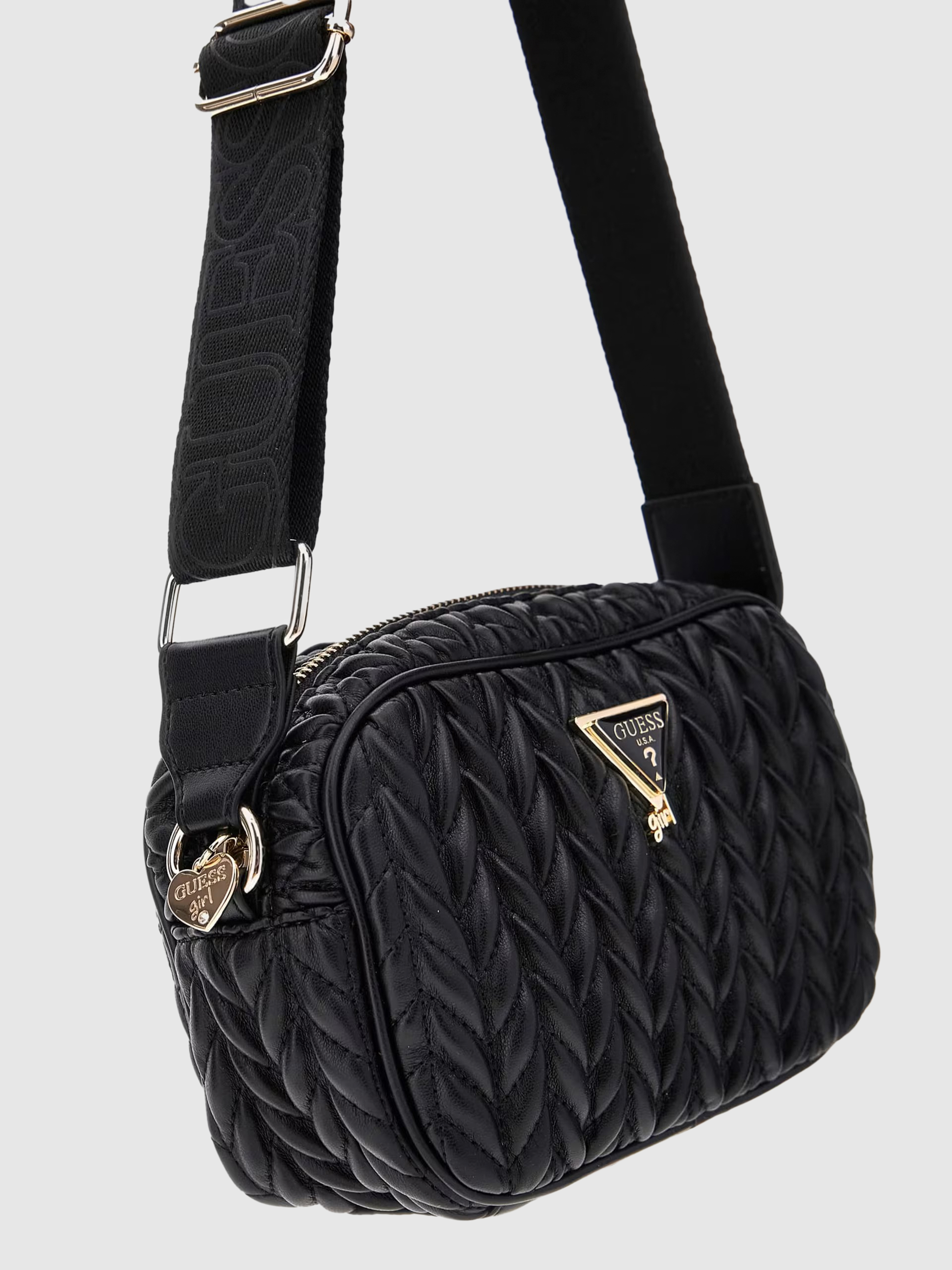 Bolsos de Hombro Niña Negro Guess