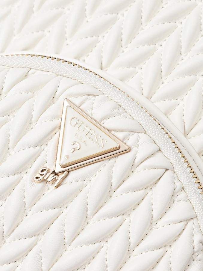 Mochila Nia Blanco Guess