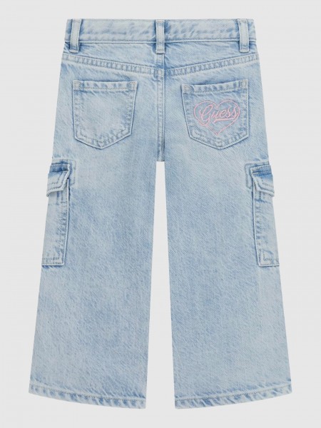 Pantalones Niña Jeans Ligeros Guess Pantalones Niña Jeans Ligeros Guess