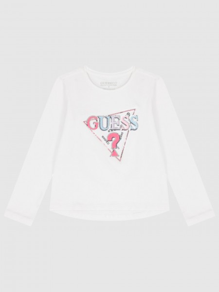Pullover Girl White Guess