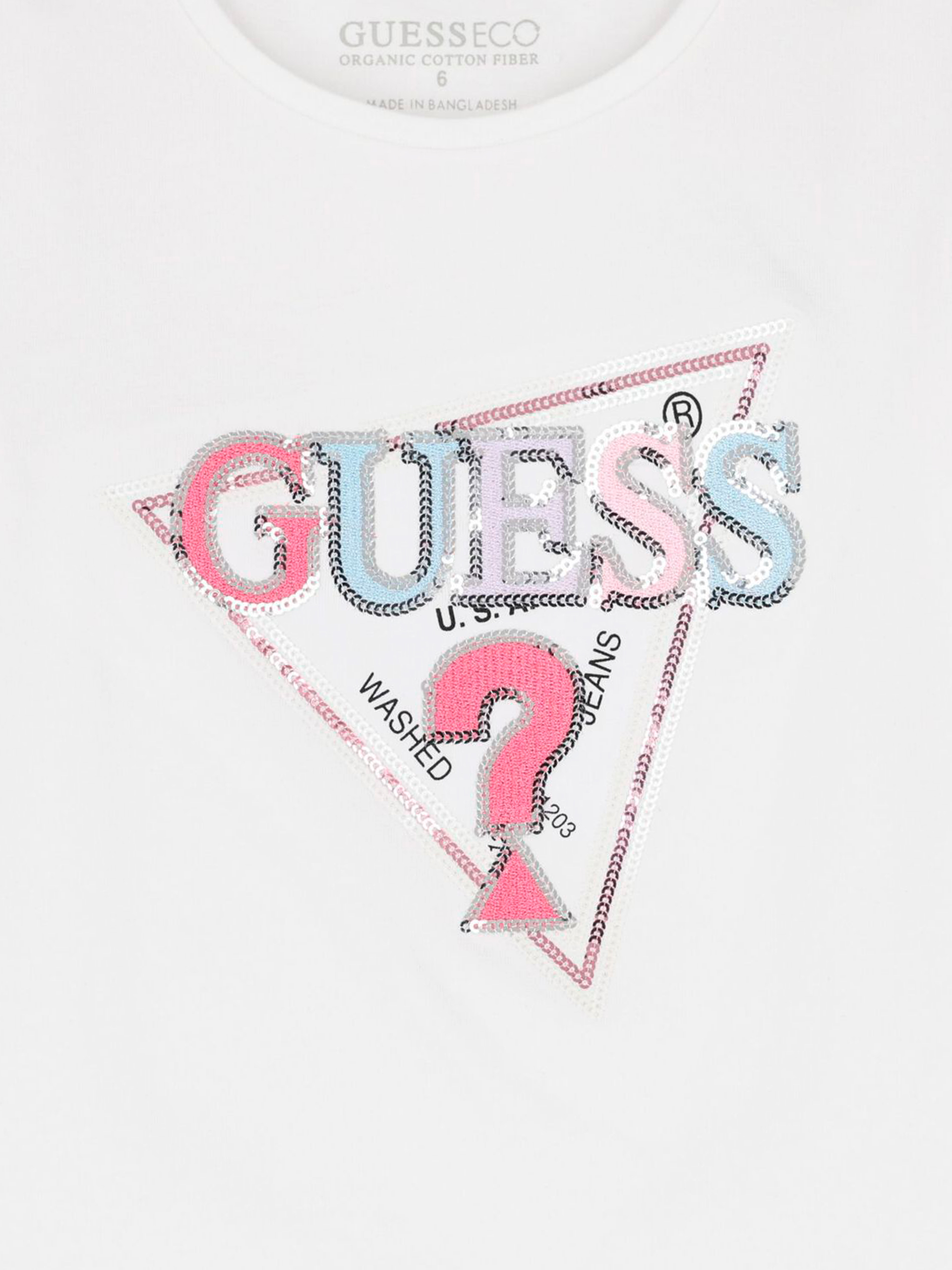 Pullover Girl White Guess