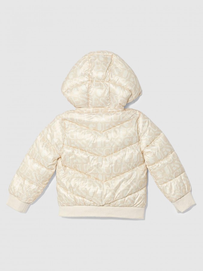 Jacket Girl Beige Guess