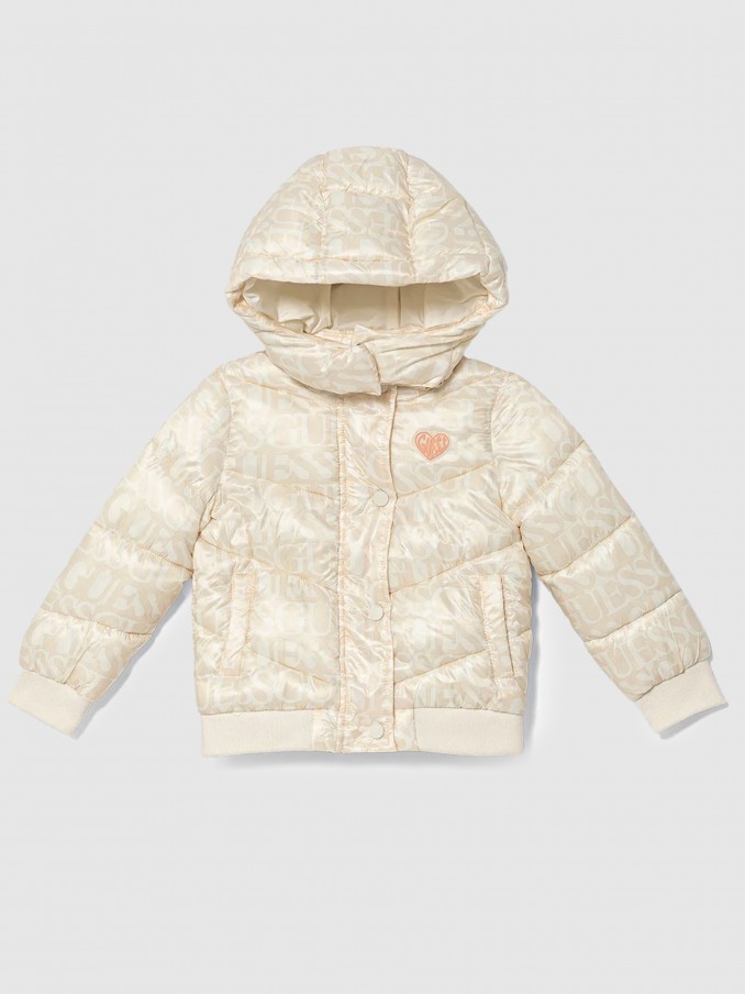 Jacket Girl Beige Guess