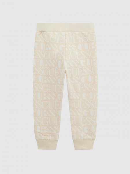 Pantalones Nia Crema Guess