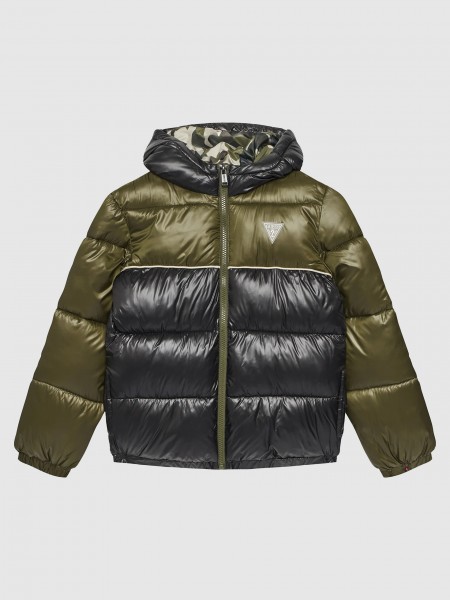 Chaqueta Nio Verde Guess