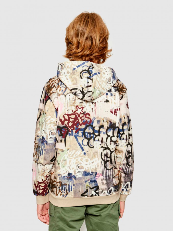 Jumper Boy Print Guess